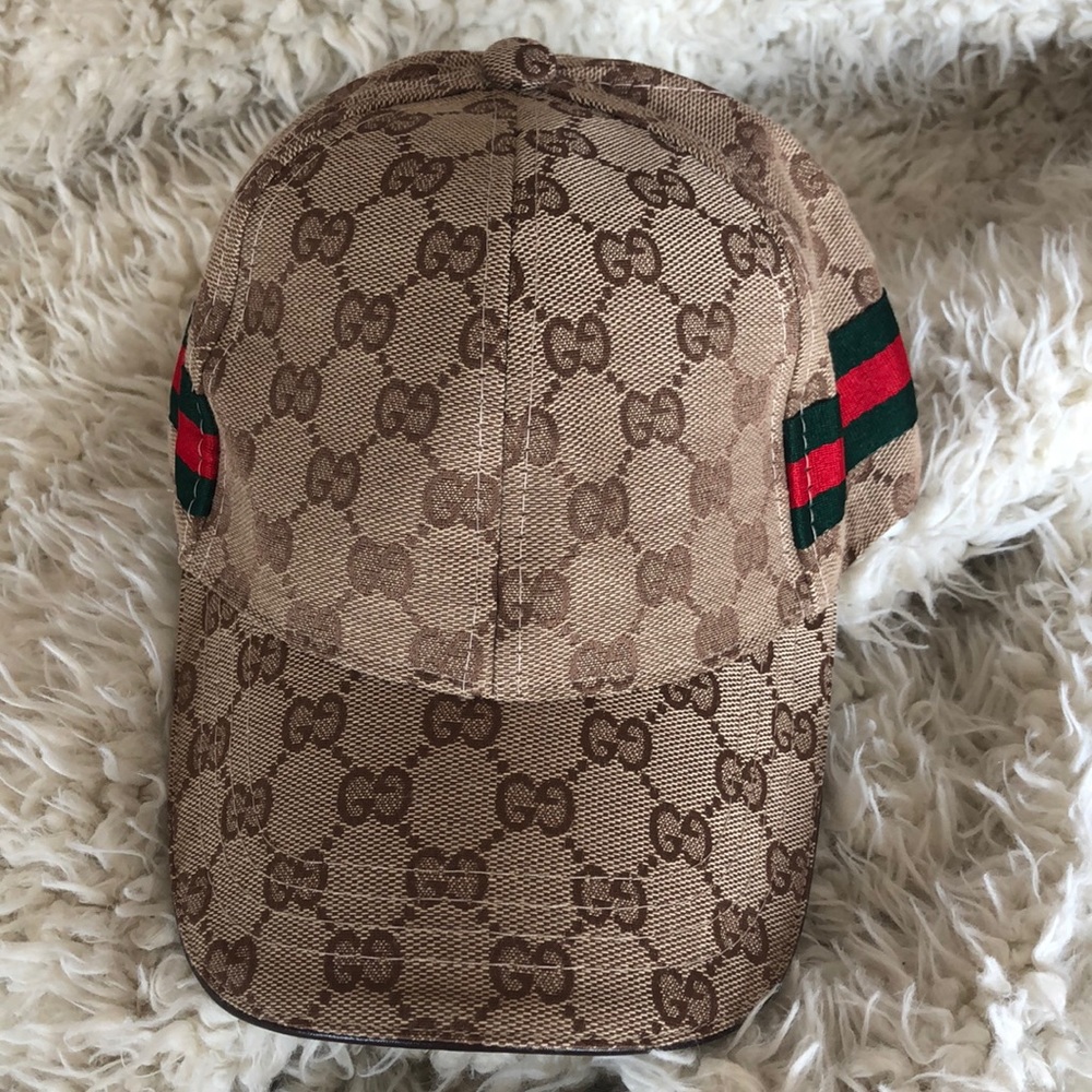 Brand New Unisex Faux Brown Red & Green Hat